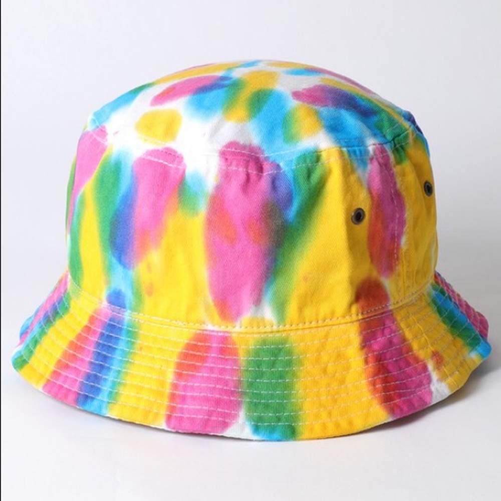 Multicolored Pink Bucket Hat